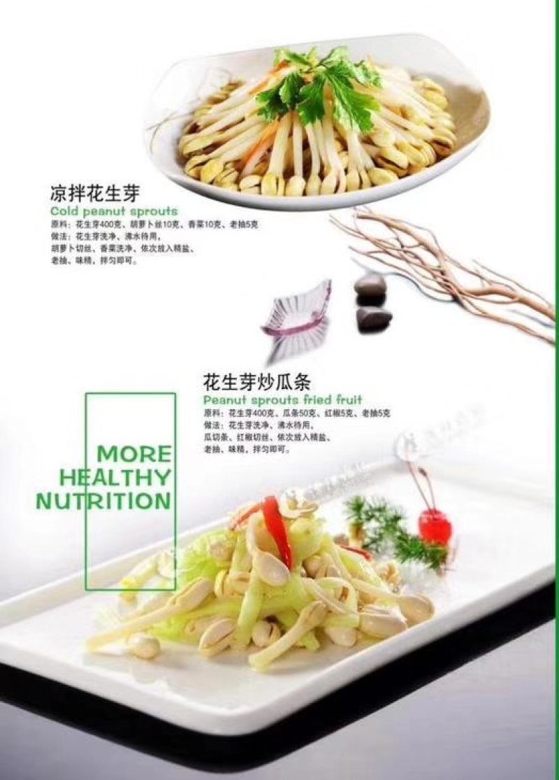 花生芽芽菜类