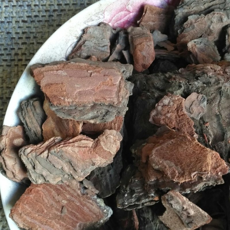 马尾松皮松树皮500克入药泡酒种花煮水新货促销