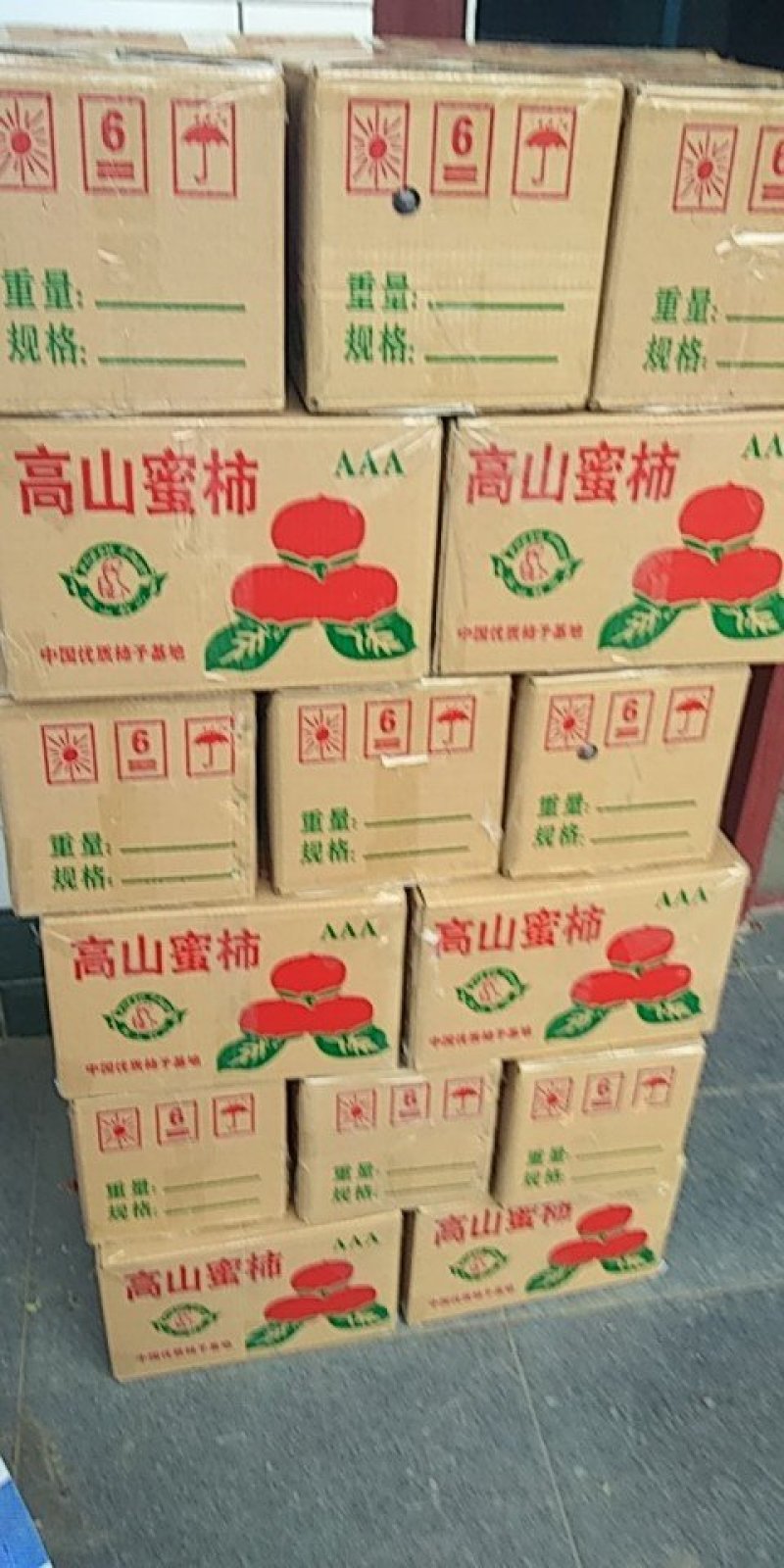 精选蜜柿，一两以上