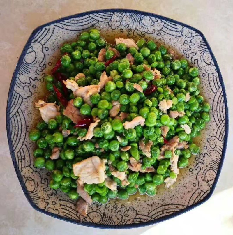5斤包邮云南保山甜脆豌豆新鲜豌豆带壳发货甜青豆豌豆荚