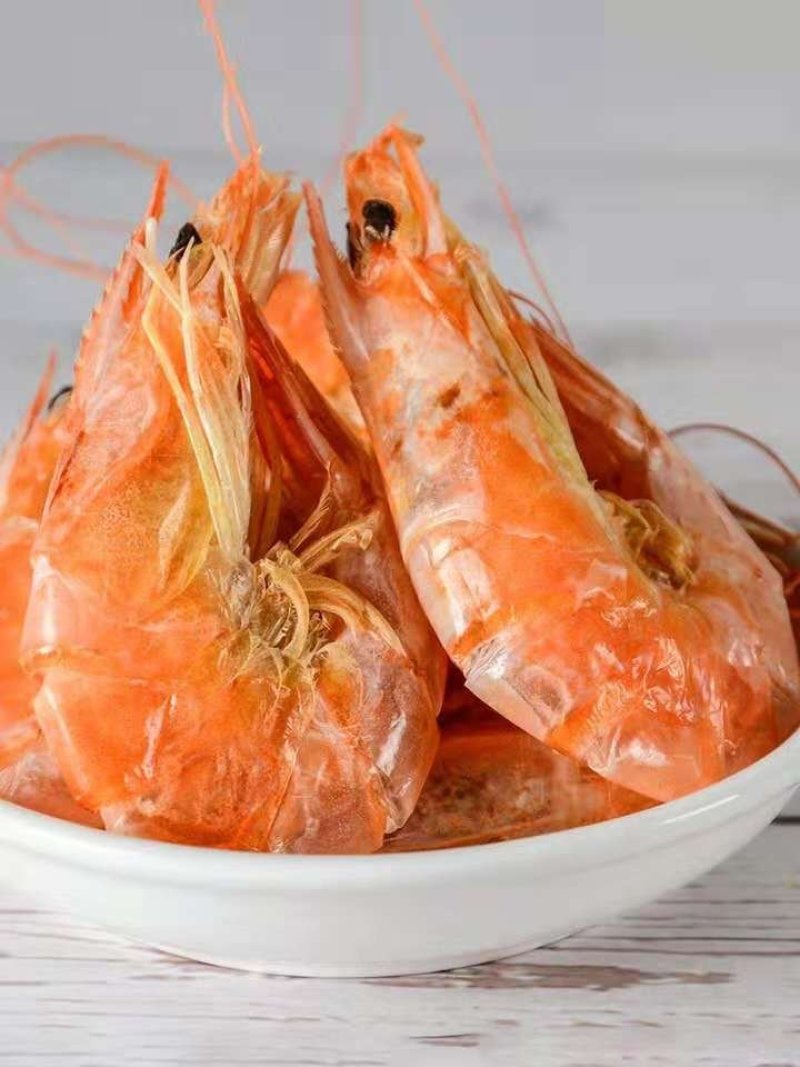 烤虾干即食虾干海鲜干货烤干虾即食特产大虾干对虾干