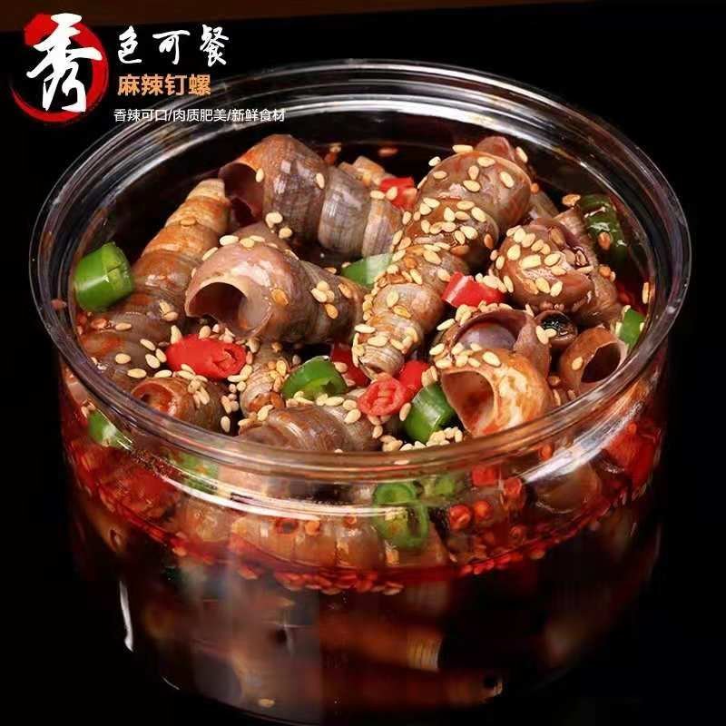 麻辣钉螺即食香辣零食熟食海螺海锥秘制海鲜罐装净含量300