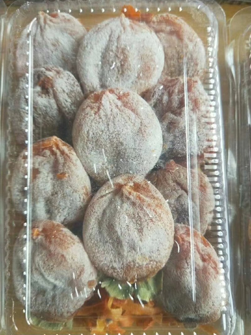 正宗富平降霜吊柿饼农家自制健康滋补，甜而不腻回味无穷。