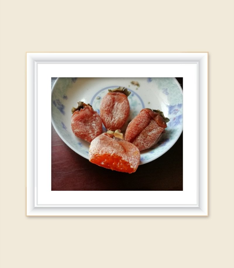 2018年陕西富平霜降柿饼20斤装(一级品)