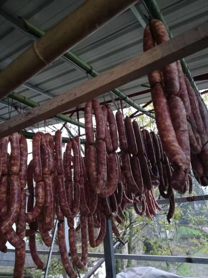 农村猪肉香肠