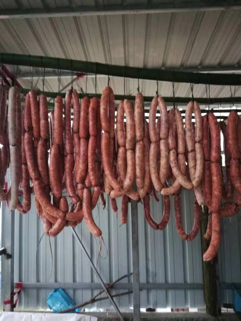 农村猪肉香肠