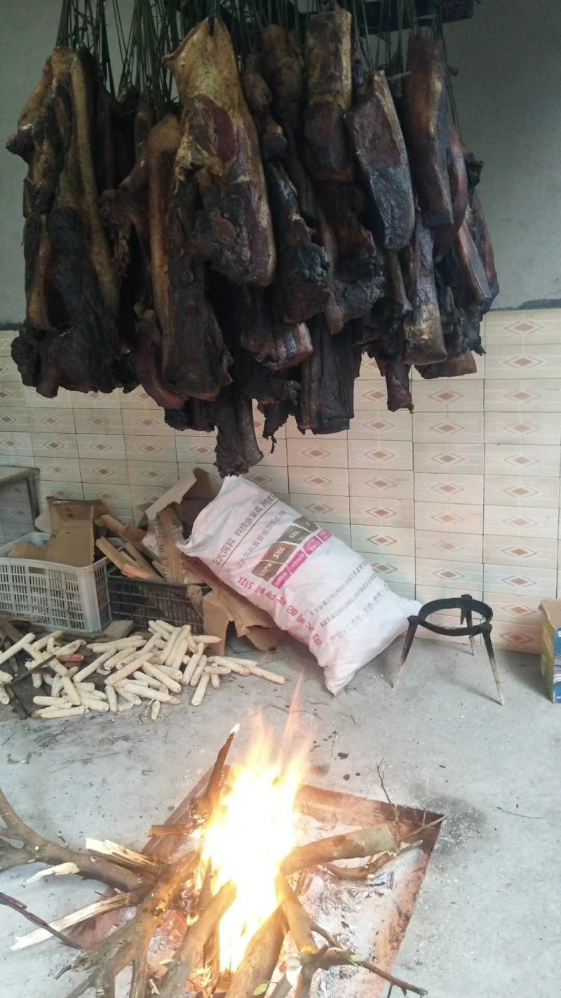 新鲜土猪腊肉
