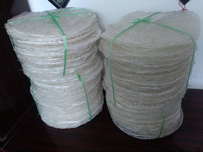 纯手工制作文传统化艺术，绿豆粉皮