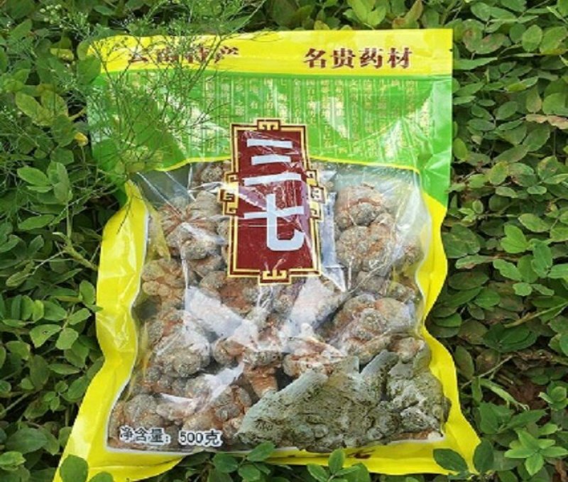 文山优质三七批发零售足干三七头500g包邮免费打粉