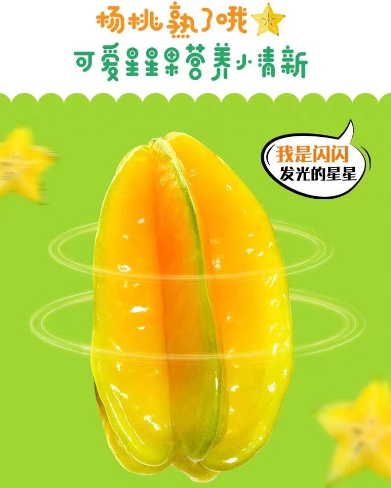 红杨桃三斤装