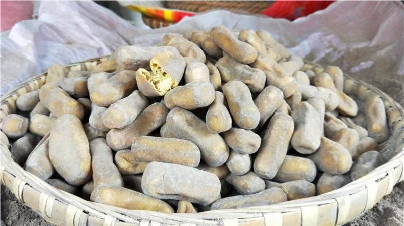 灰豆腐贵州土特产农家特色小吃灰豆腐果一件代发