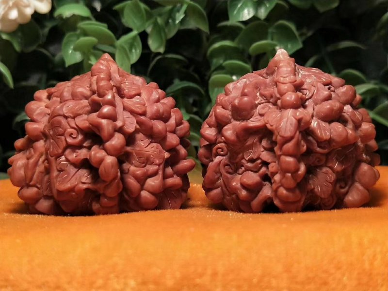 编号780号精品麒麟纹官帽雕刻葫芦（福禄）边45-45