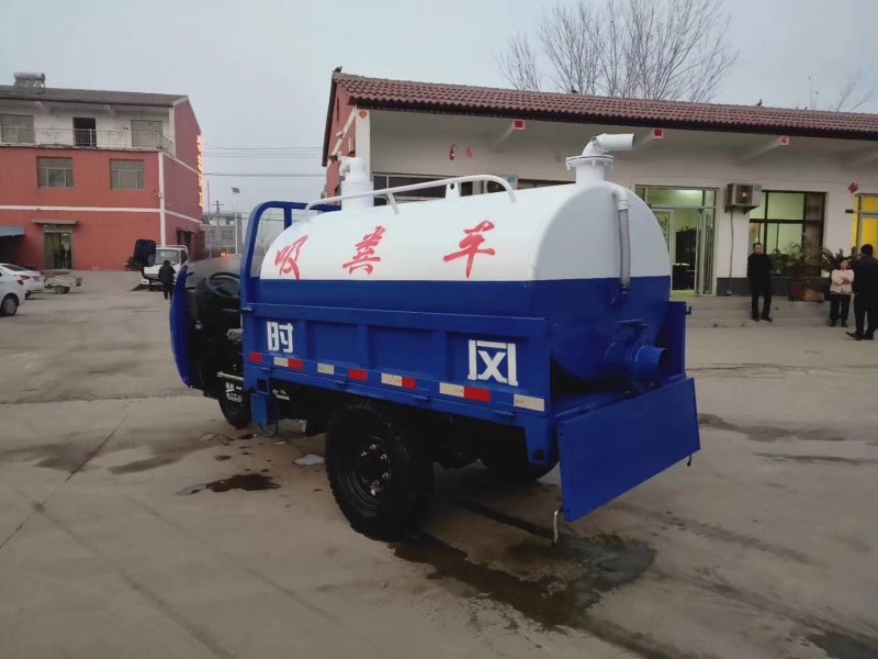 时风吸粪车2立方农用两用带车厢抽粪车