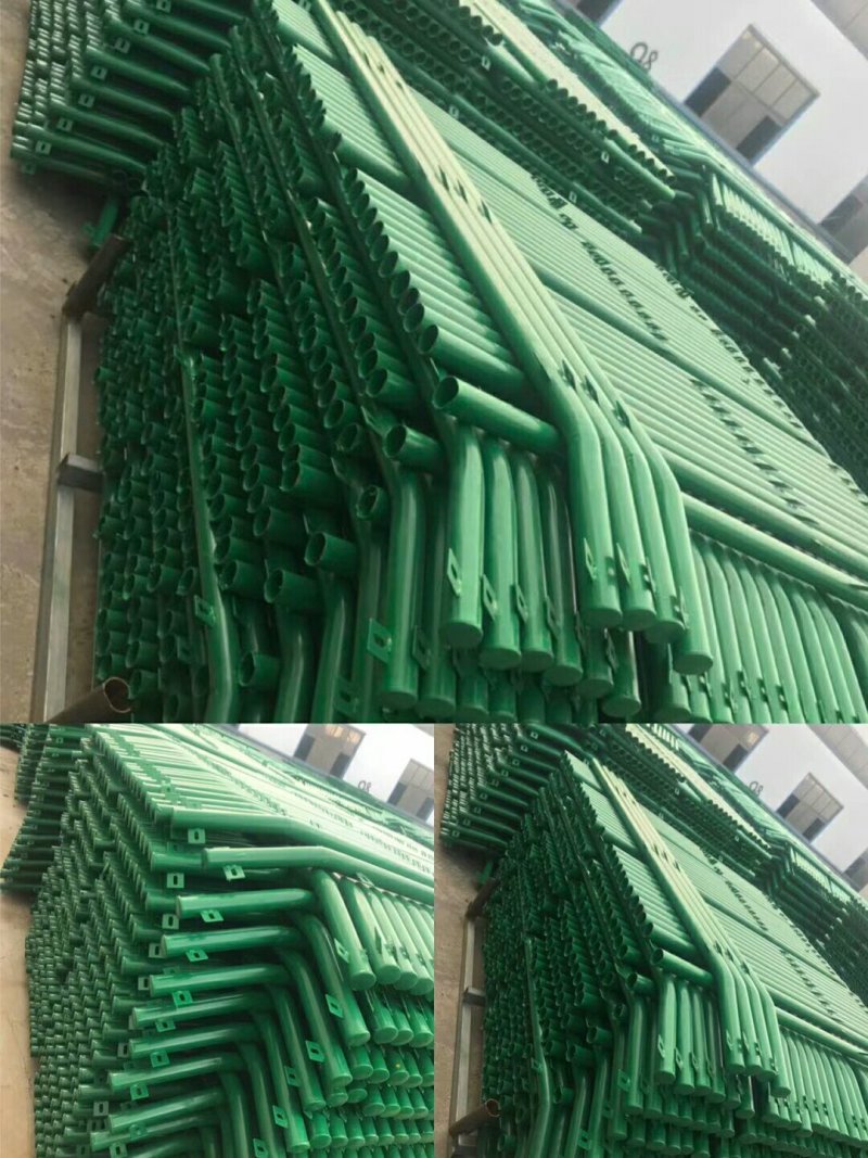 厂家直销铁丝网双边丝护栏网带框架护栏网圈地鱼塘围栏网