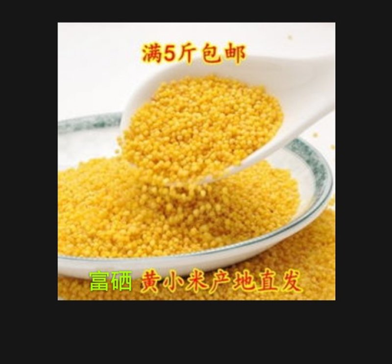 陕西农家富硒小米