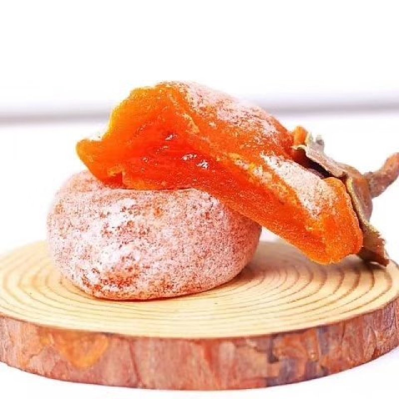 正宗的富平柿饼天然降霜甜而不腻