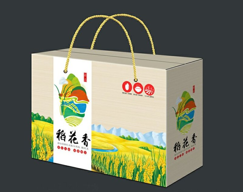 农副产品包装盒杂粮包礼盒定制