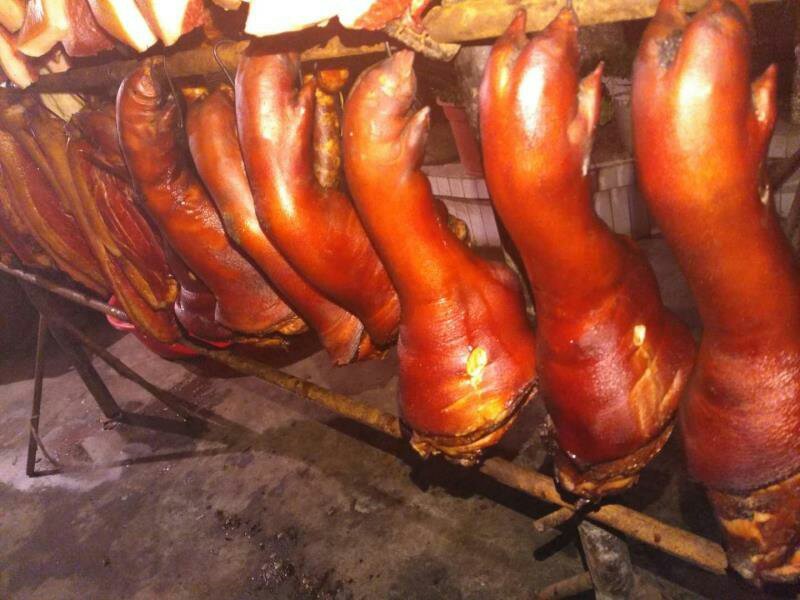 和平土黑猪腊肉香肠及礼盒