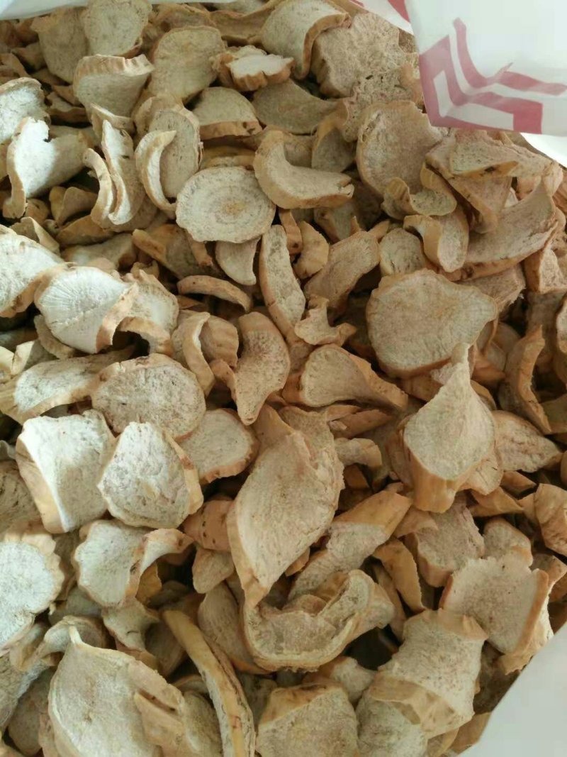 野生牛大力干片。