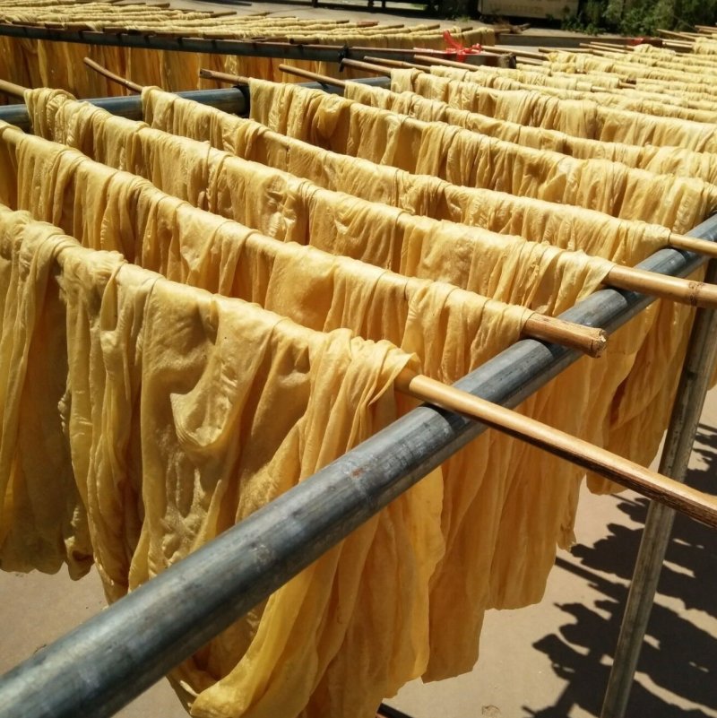 蛋白肉人造肉大豆蛋白豆制品长豆皮手工豆皮火锅原料
