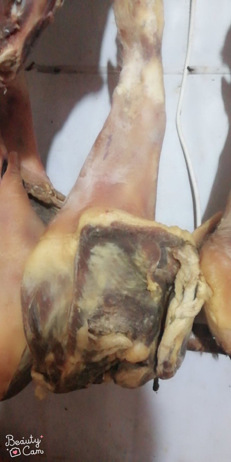 腊猪蹄散装精致火腿