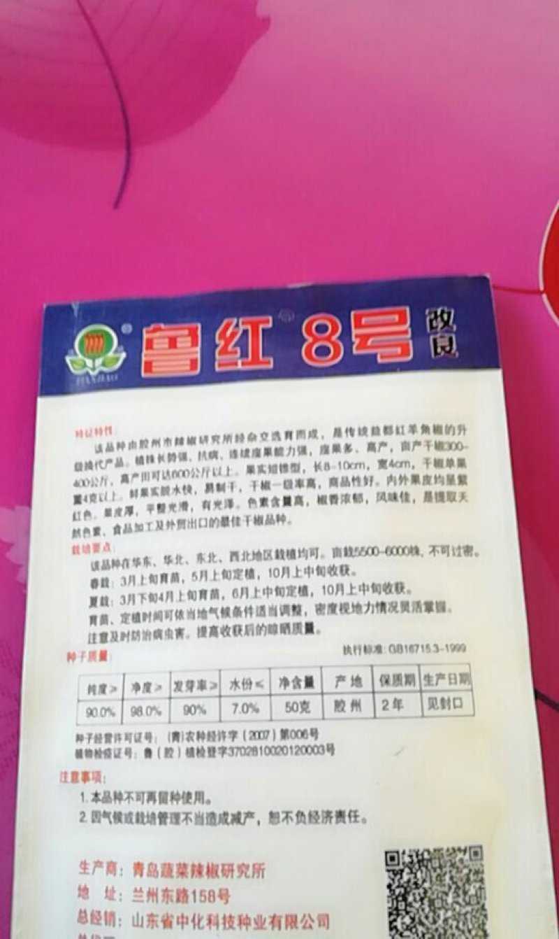 辣椒种子