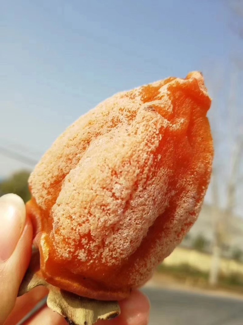 陕西富平吊柿饼1/2/3/5斤独立礼盒装