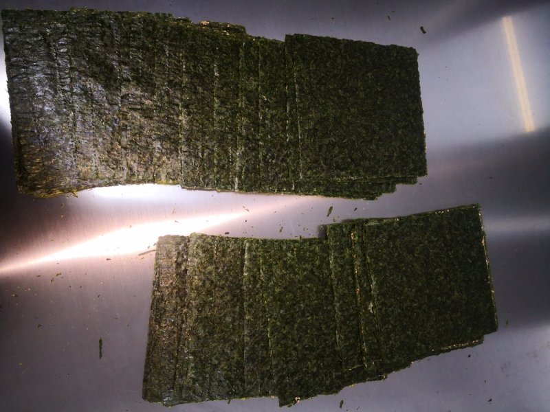 夹心海苔，片片脆，250克，125克，袋装。