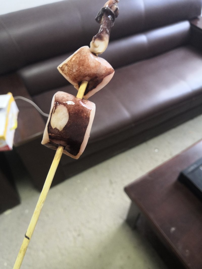 无添加鲜鱿串，大小都有