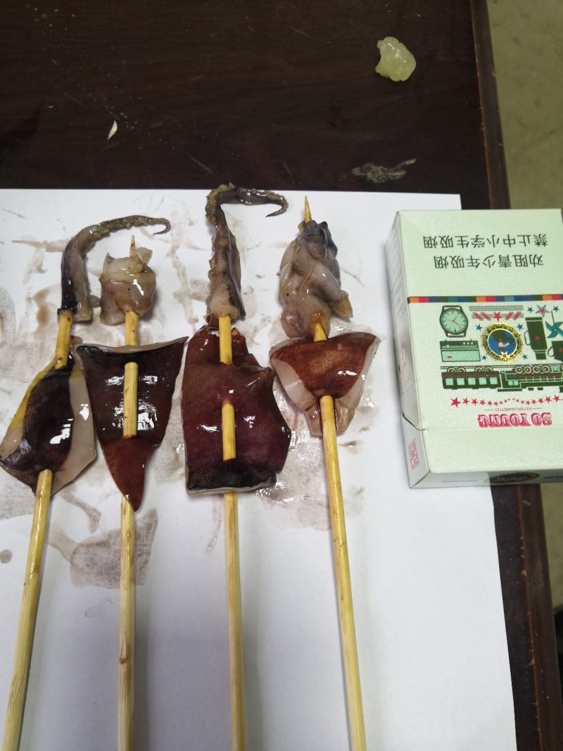 无添加，不缩水鱿鱼小串