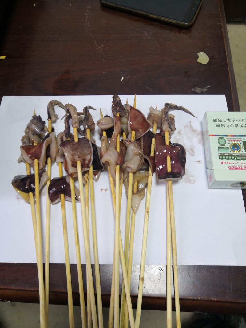 无添加，不缩水鱿鱼小串