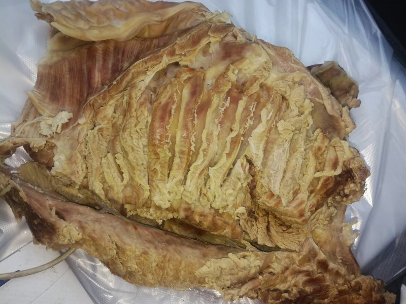 熟羊肉，熟度高