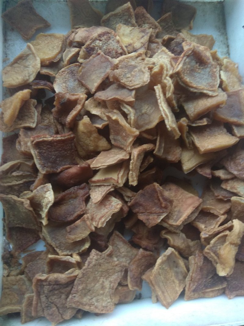 自己种的干豆角，