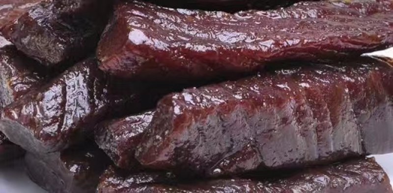 牛肉干，半干