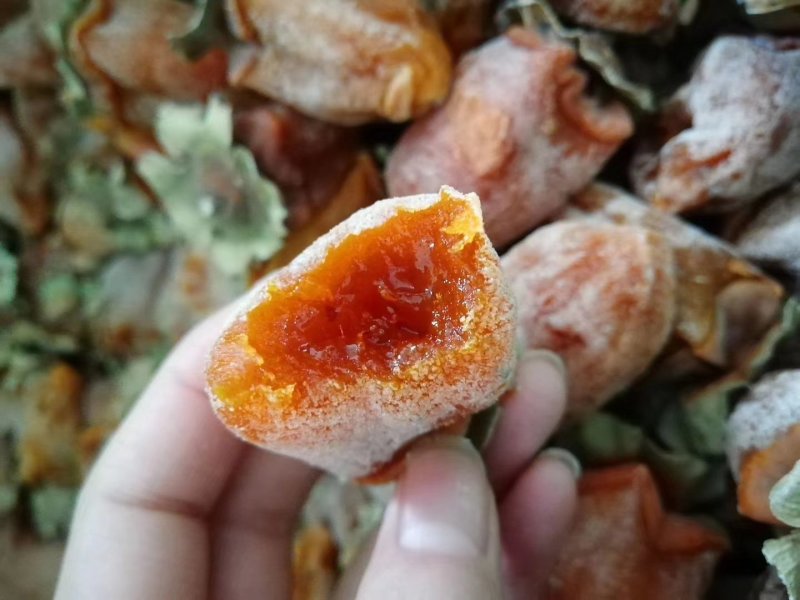 陕西富平正宗吊柿饼出口级品质一件代发拒绝假冒伪劣