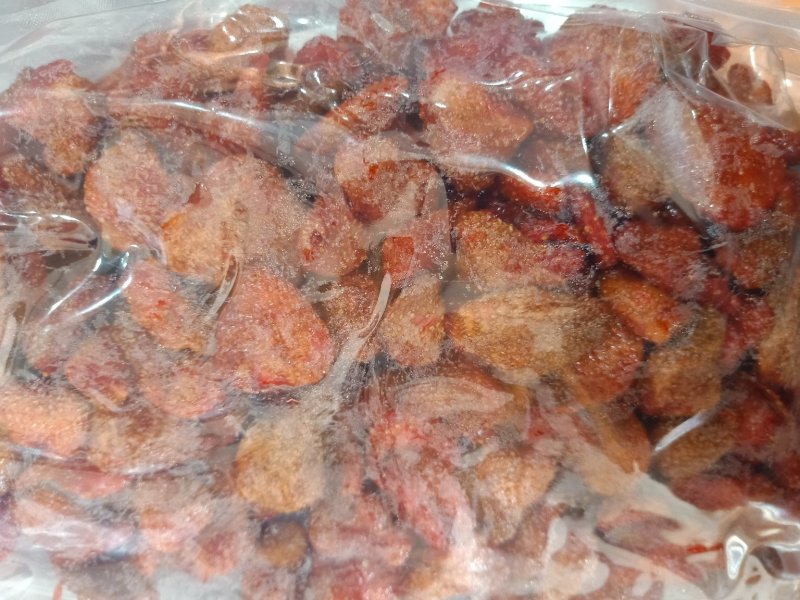 草莓干一袋500克一箱20袋