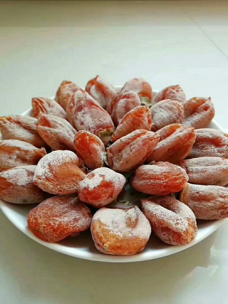 柿饼富平柿饼，柔软甜蜜。非常可口。让人回味无穷。