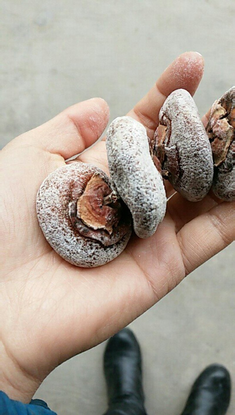 万荣出霜柿饼5元一斤