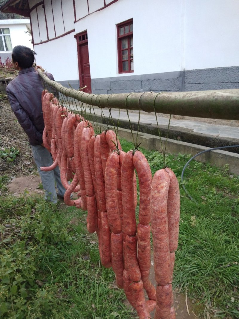 农村猪肉香肠