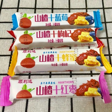 水果山楂条多口味果丹皮开胃山楂条独立包装蜜饯休闲零食