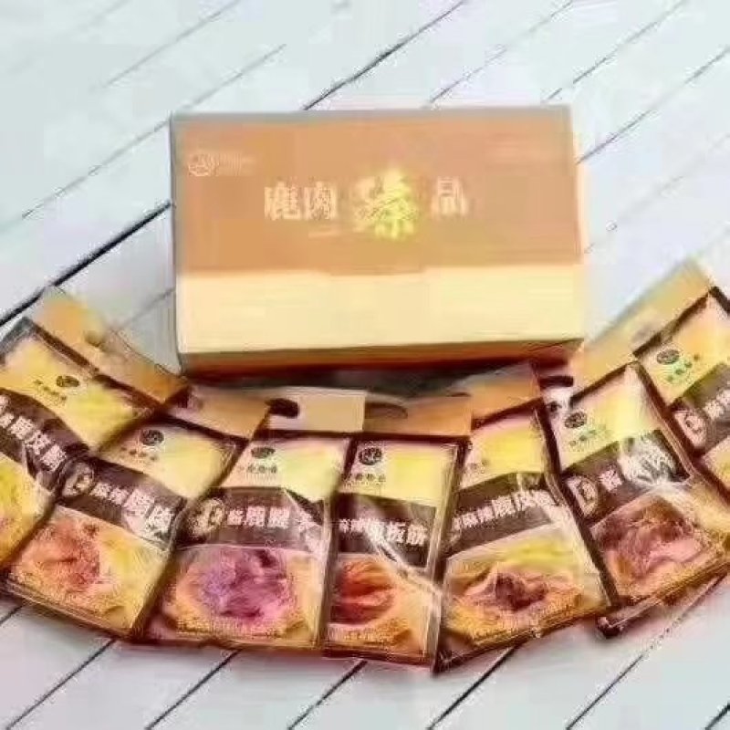 ✎送礼佳品ꪤ鹿肉珍品一箱6袋ꪤ酱鹿肉ꪤ麻辣鹿