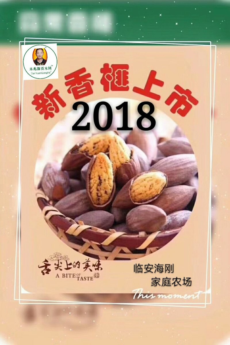 临安特产坚果干果香榧榧子山核桃