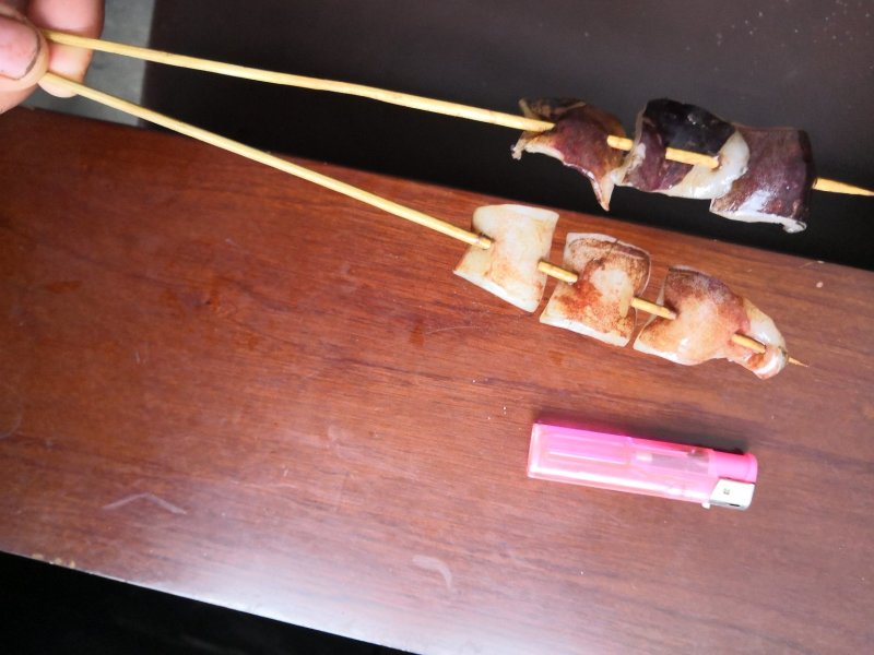 鱿鱼小串十元十串
