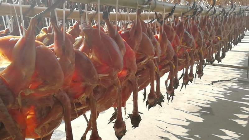 腊山鸡，风干腌制食品