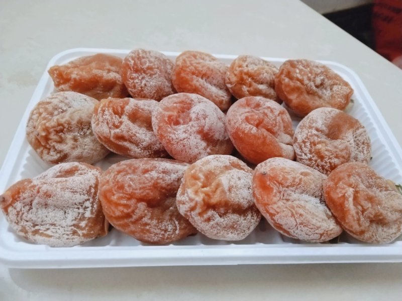 正宗富平吊柿饼，一斤一袋装，口感好，包邮