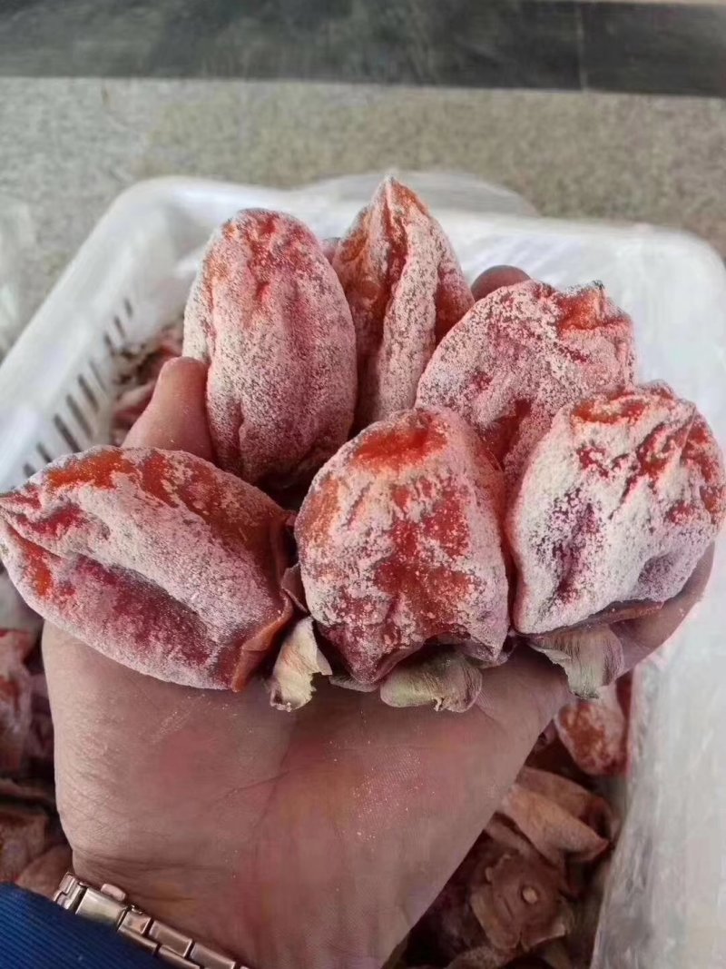 正宗富平吊柿饼，一斤一袋装，口感好，包邮