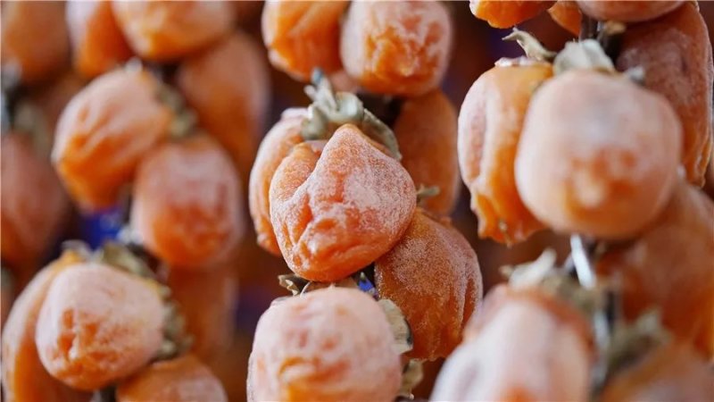 富平柿饼吊柿饼