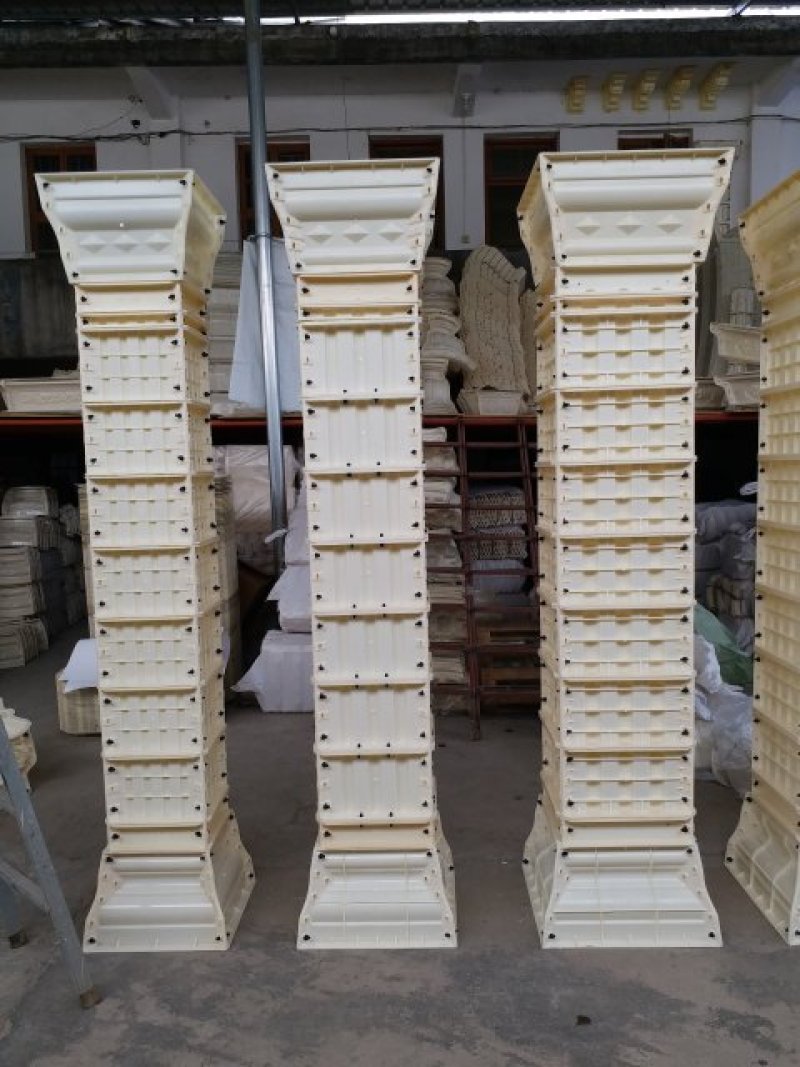 罗马柱欧式构件栏杆窗套模具