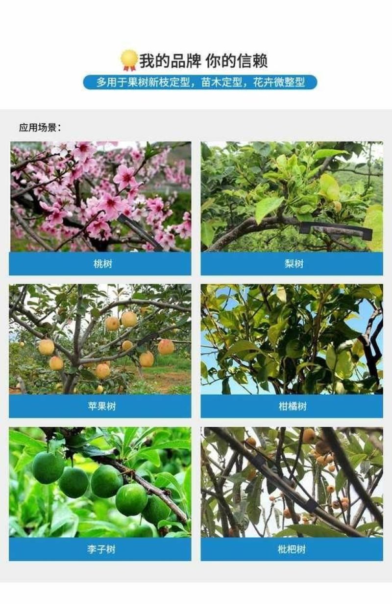扭枝夹、绑秧夹