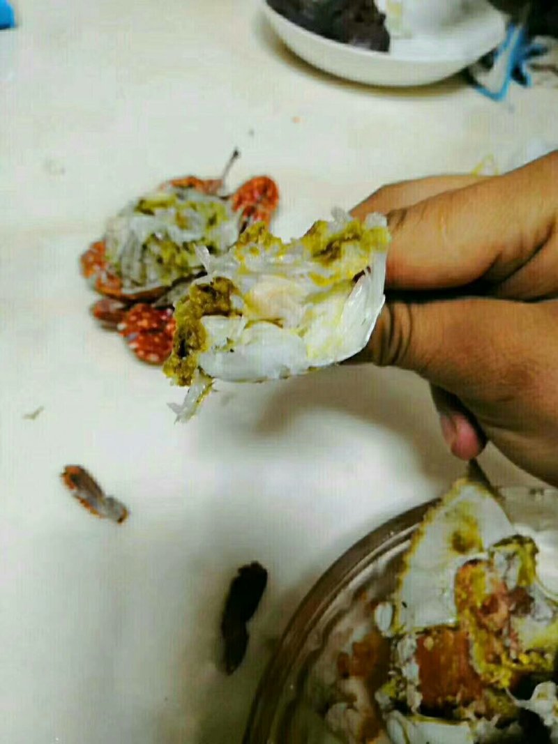 丹东东港，冻花叉齐，排腿，黑叉脐梭子蟹，支持一件代发
